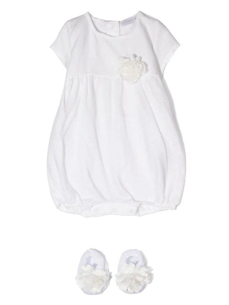 La Perla La Perla Kids Floral Motif Romper Set