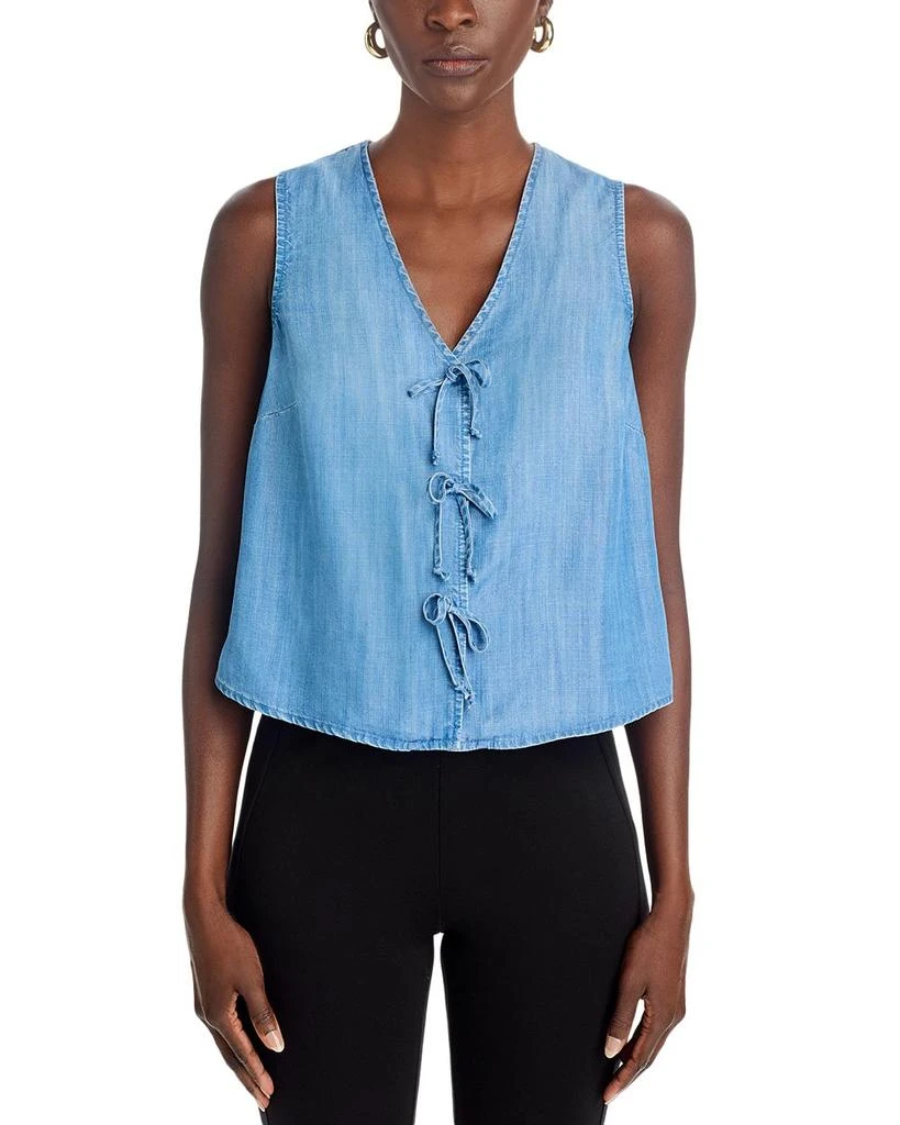 Bella Dahl Sleeveless Bow Front Top 6