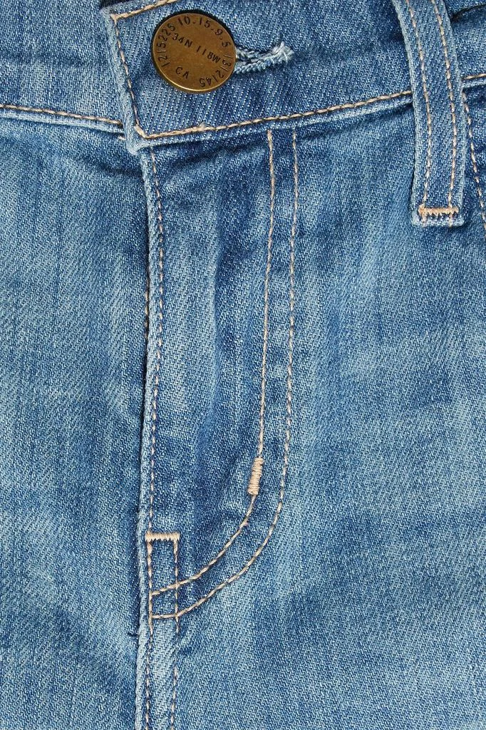 Current Elliott Distressed mid-rise kick-flare jeans 5