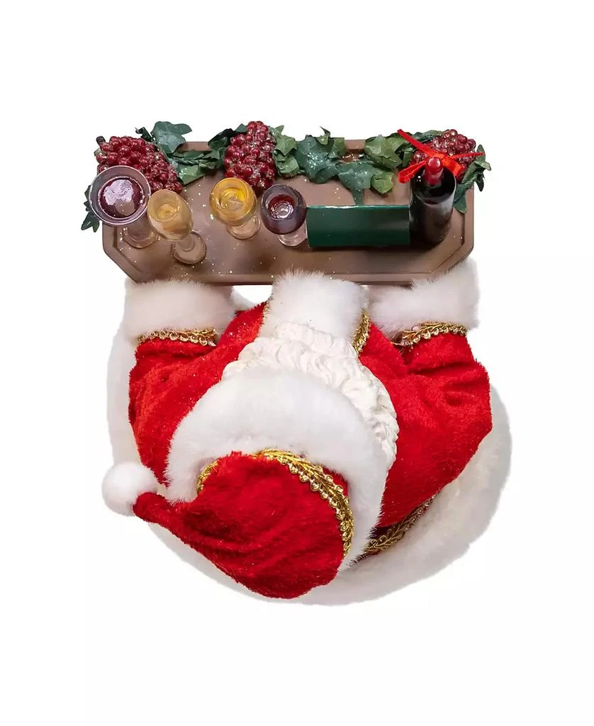 Kurt Adler 10.5" Fabriché Wine Santa 5