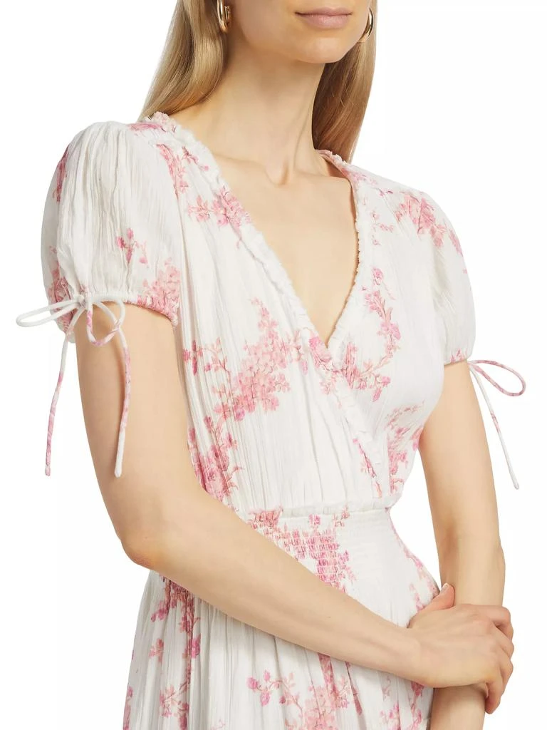 LOVESHACKFANCY Florence Liana Cotto Vessara Midi-Dress 6