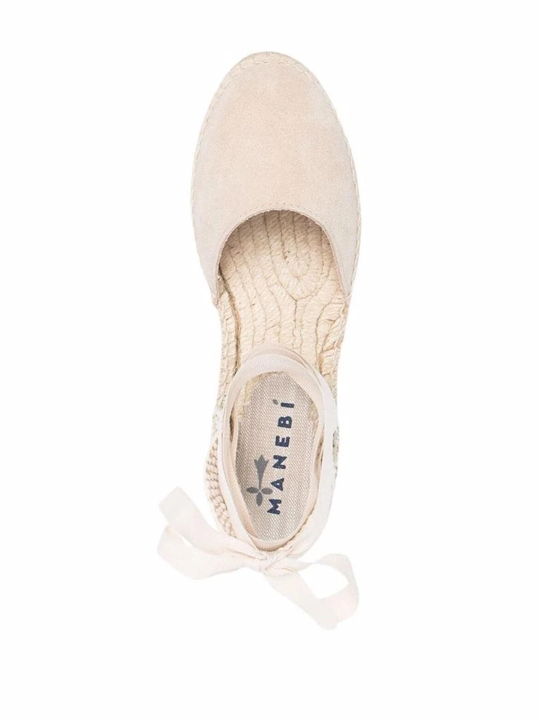 Manebi MANEBI - Flat Valenciana Suede Espadrilles 4