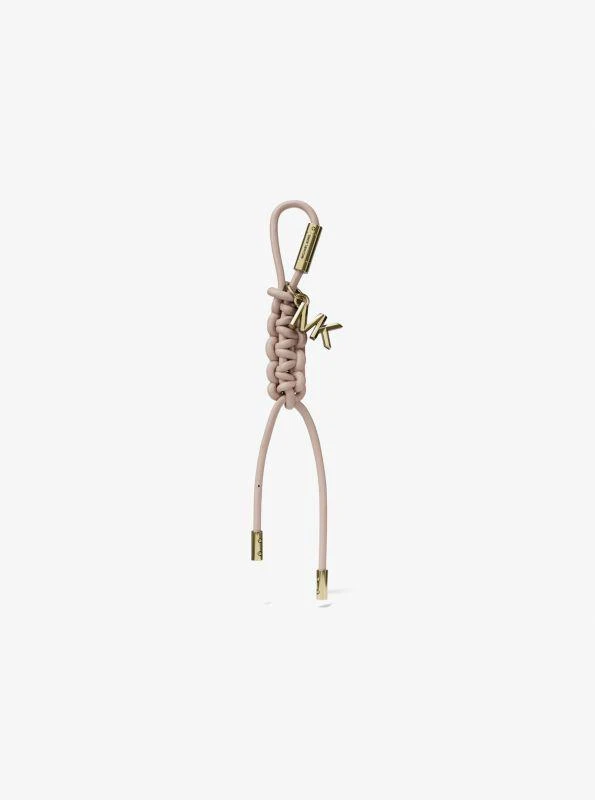 Michael Kors Gold-Tone and Braided Cord Bag Charm