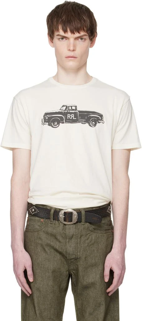 RRL Off-White Truck T-shirt