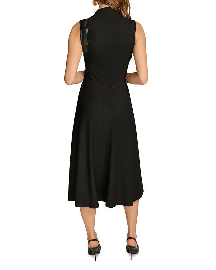 Donna Karan Mock Neck Midi Dress 3