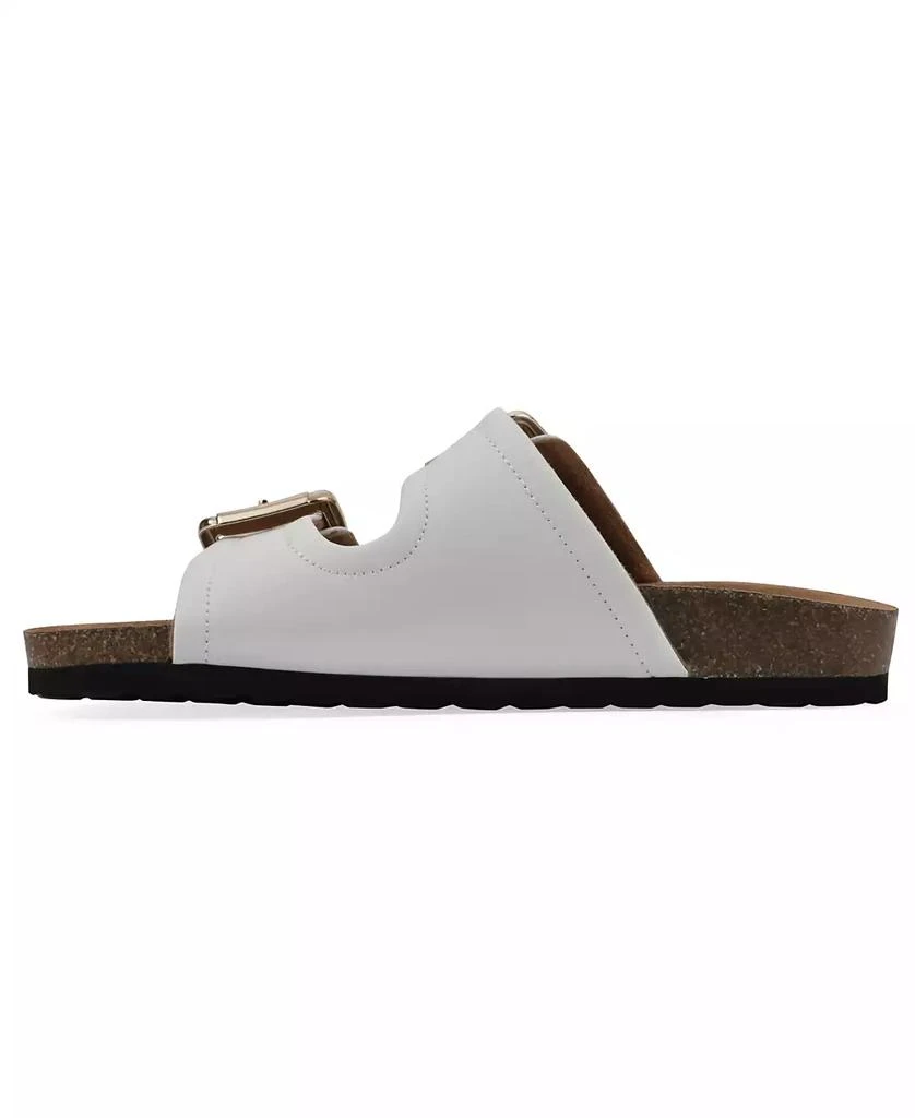 White Mountain Women's Griffon Round Toe Flat Sandals 6