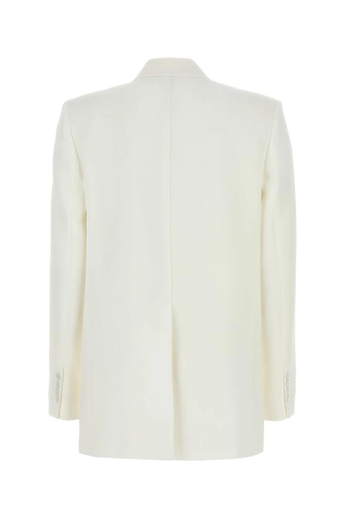 Max Mara White triacetate blend Furetto blazer 1