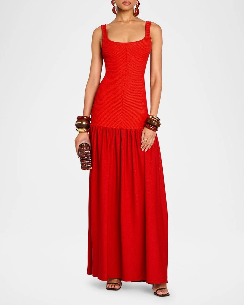 retrofête Kennedi Knit Drop-Waist Dress 2