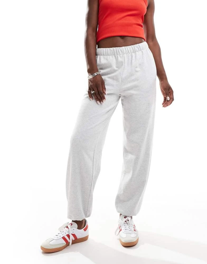 Bershka Bershka joggers in grey 1