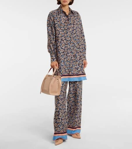 Salvatore Ferragamo Silk jacquard shirt 2