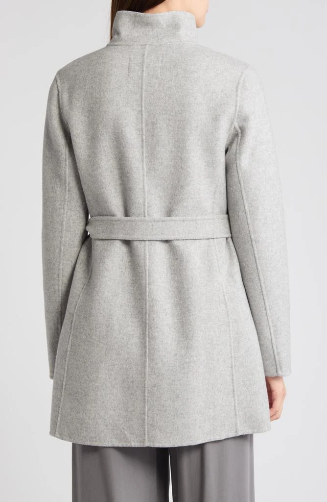 Soia & Kyo Kenia Funnel Neck Wool Blend Wrap Coat 2