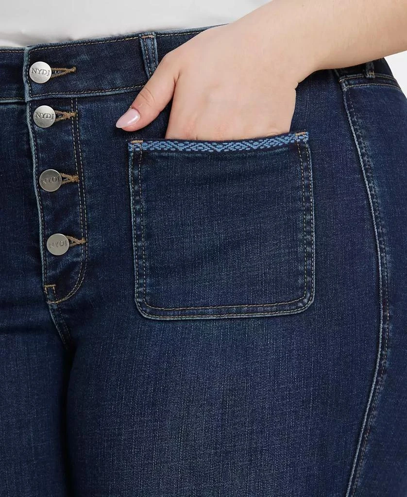NYDJ Plus Size Marilyn Straight Ankle Jeans 4