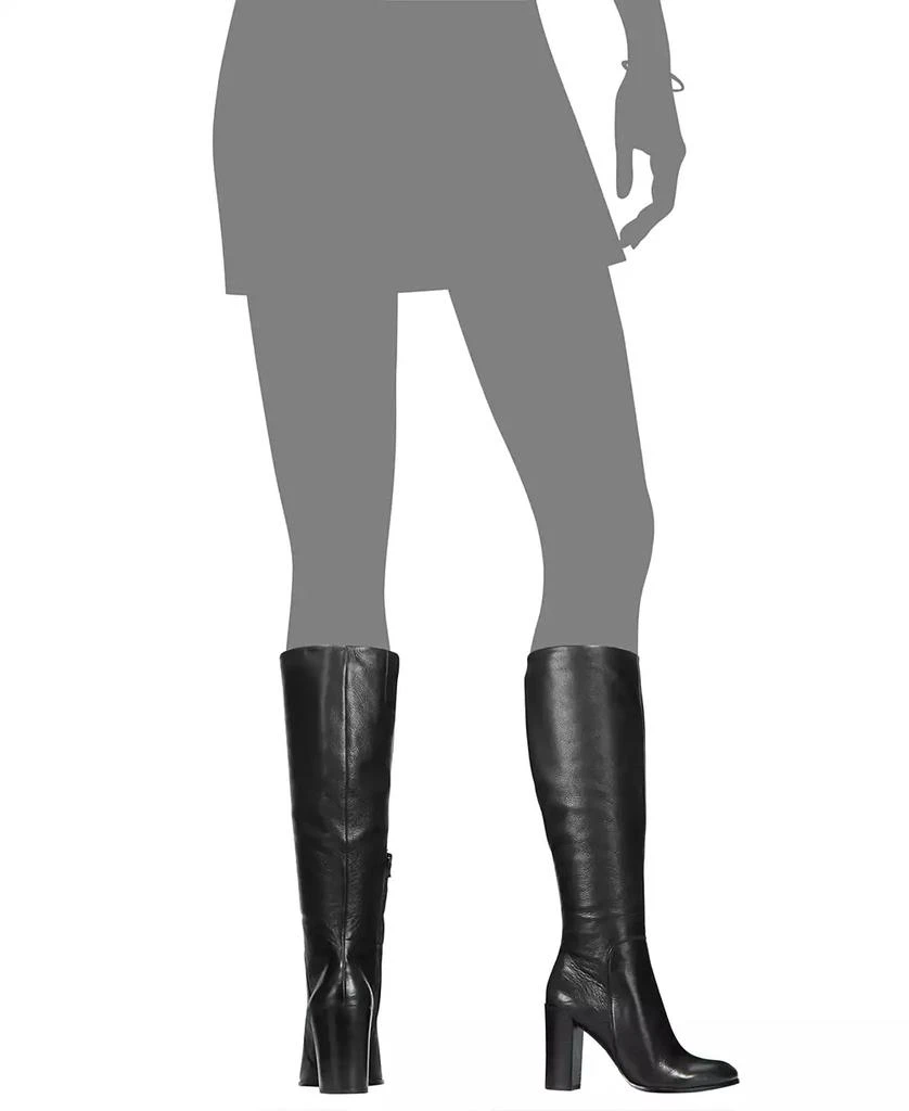 Kenneth Cole Women's Justin Block-Heel Tall Knee High Boots 7