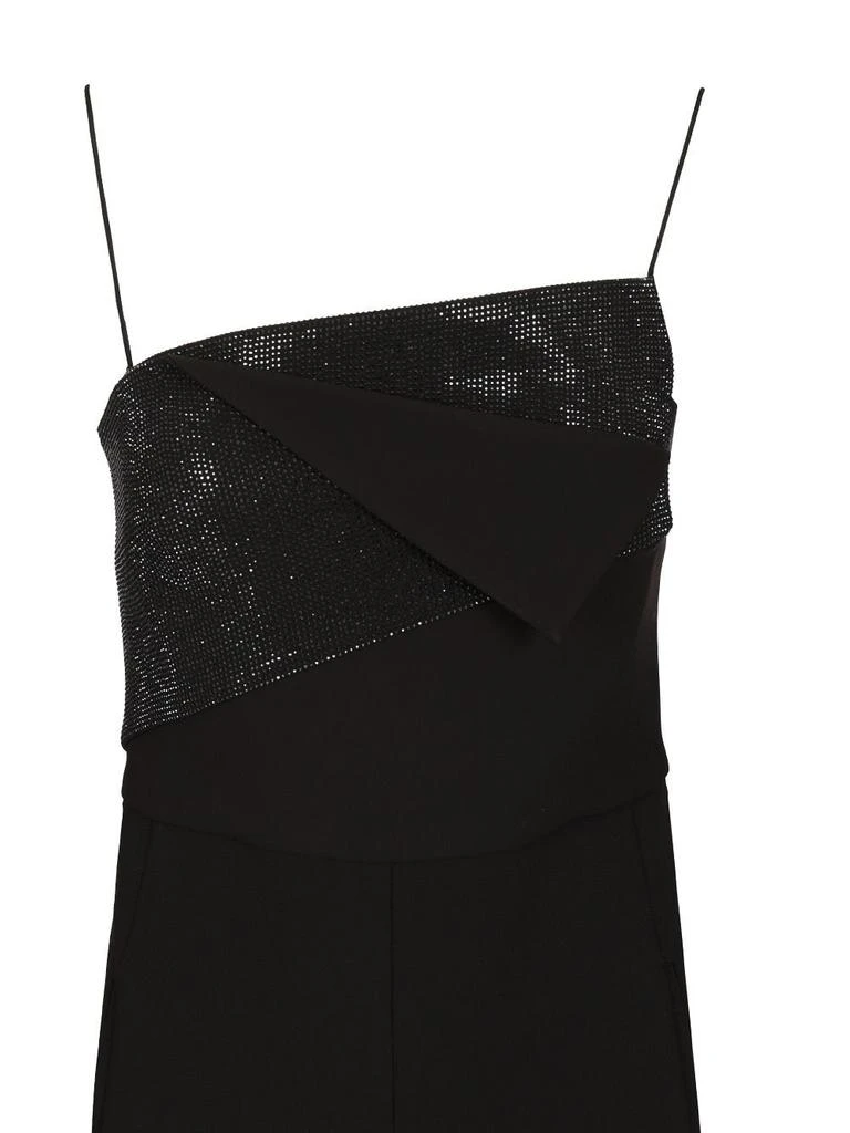 ROLAND MOURET Roland Mouret Strapless Wide Leg Jumpsuit 5