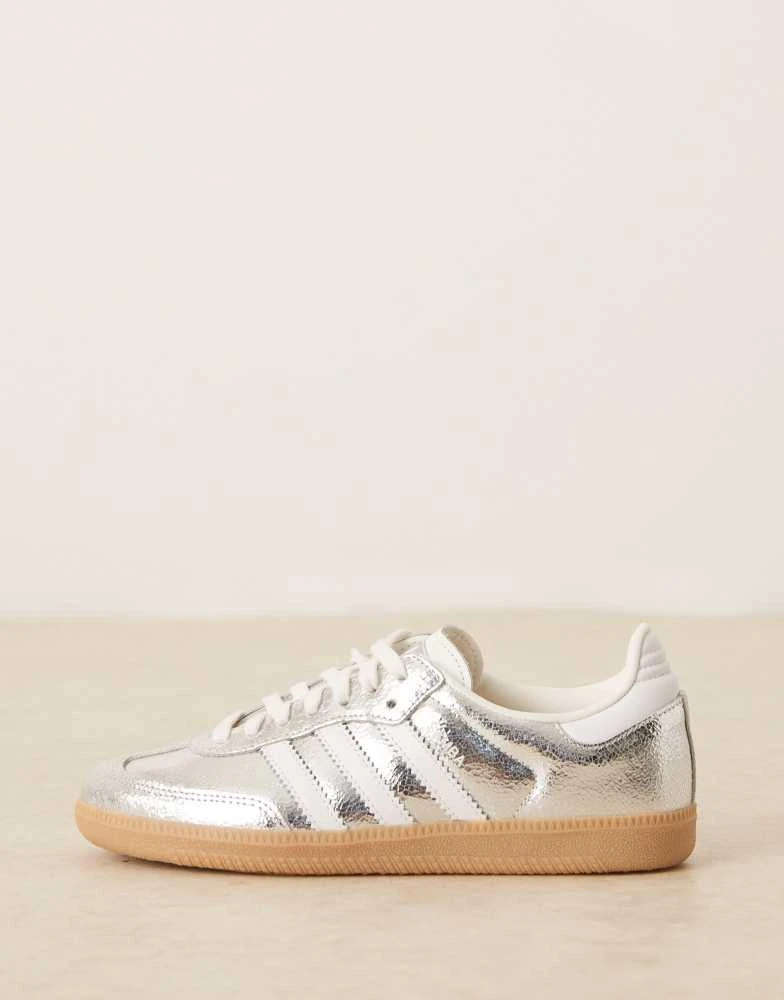 adidas gazelle silver green womens adidas Samba OG Shoes - Women's - Core Black Six / Gum
