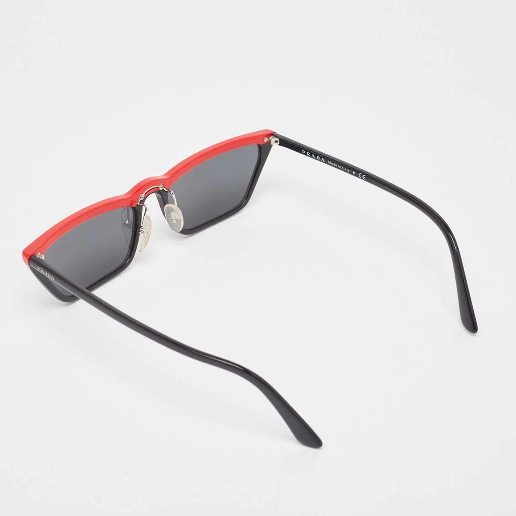 Prada Prada Black/Red SPR 19U Rectangular Sunglasses 3