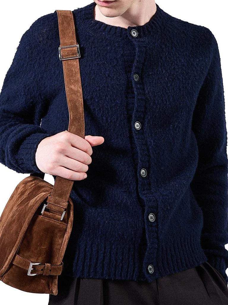 Prada Suede Shoulder Bag 7
