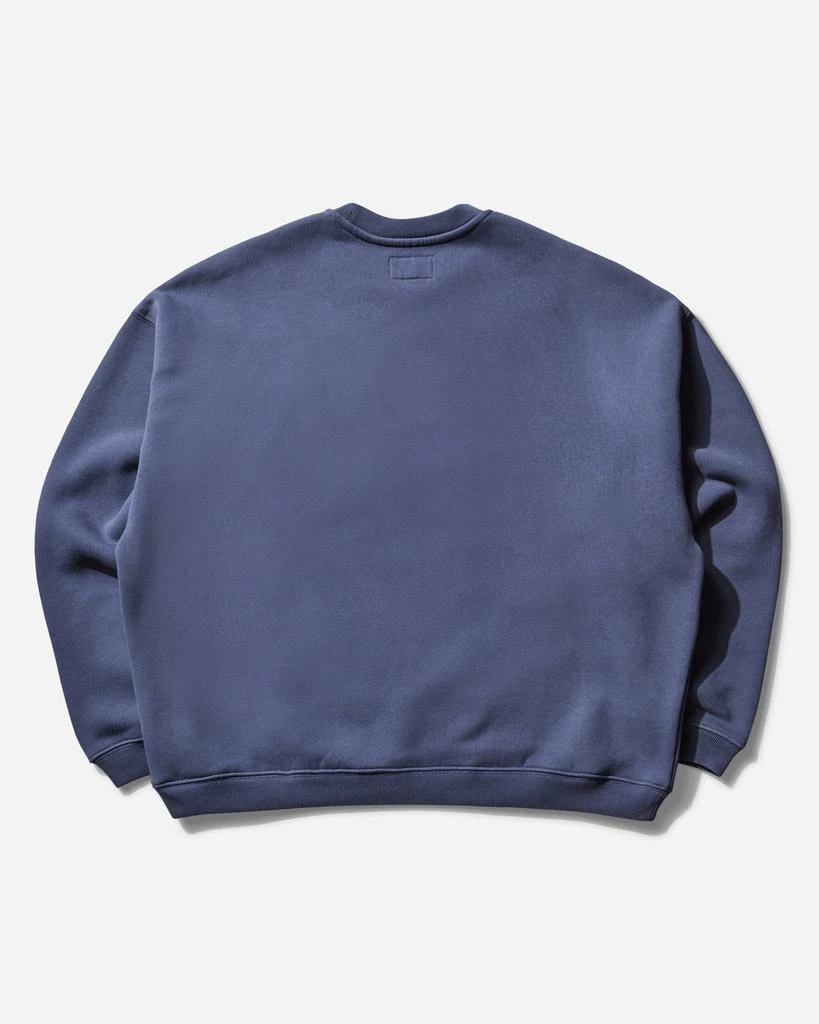 STUSSY Men's STU Relaxed Crewneck Sweatshirt Blue 2