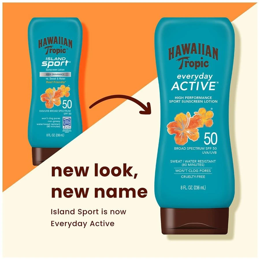 Hawaiian Tropic Everyday Active Lotion Sunscreen SPF 50 7