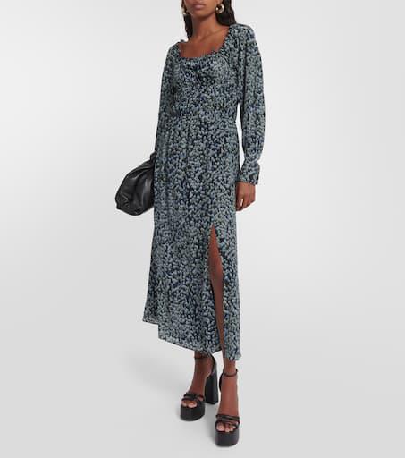 Altuzarra Lillian printed silk midi dress