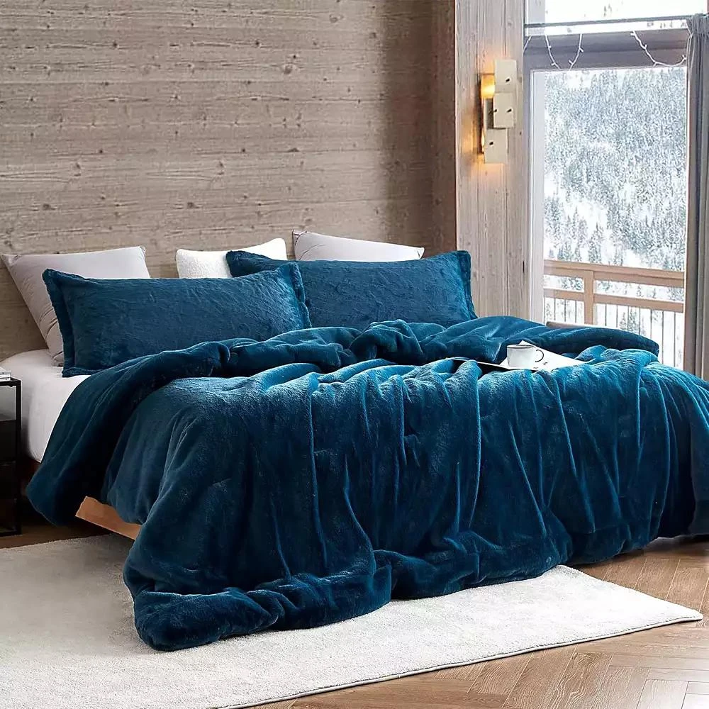 Coma Inducer Chunky Bunny - Oversized Comforter Set - Nightfall Navy