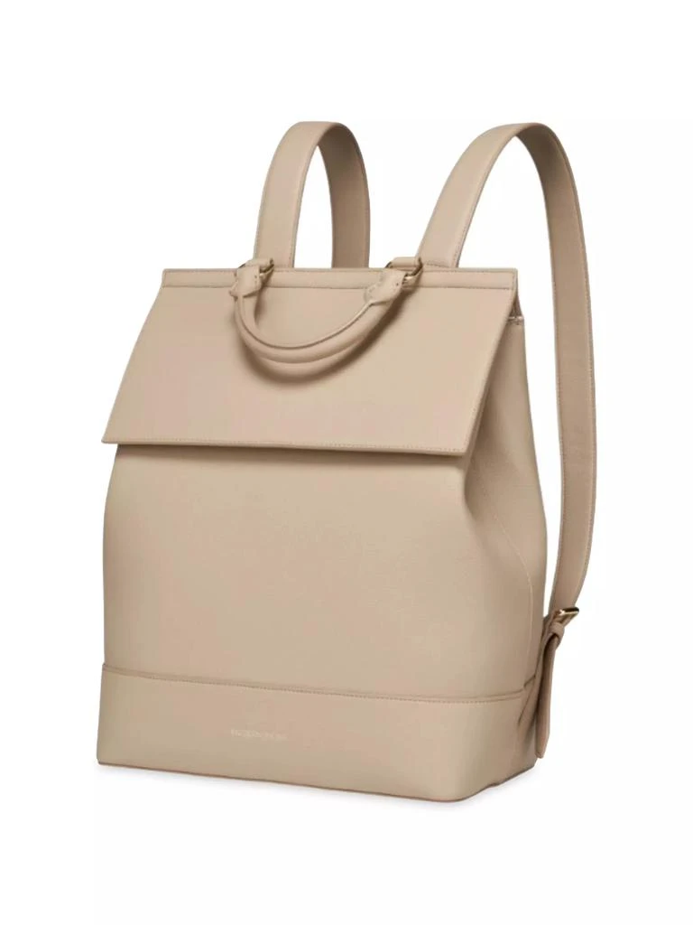 Modern Picnic Faux Leather Backpack 4