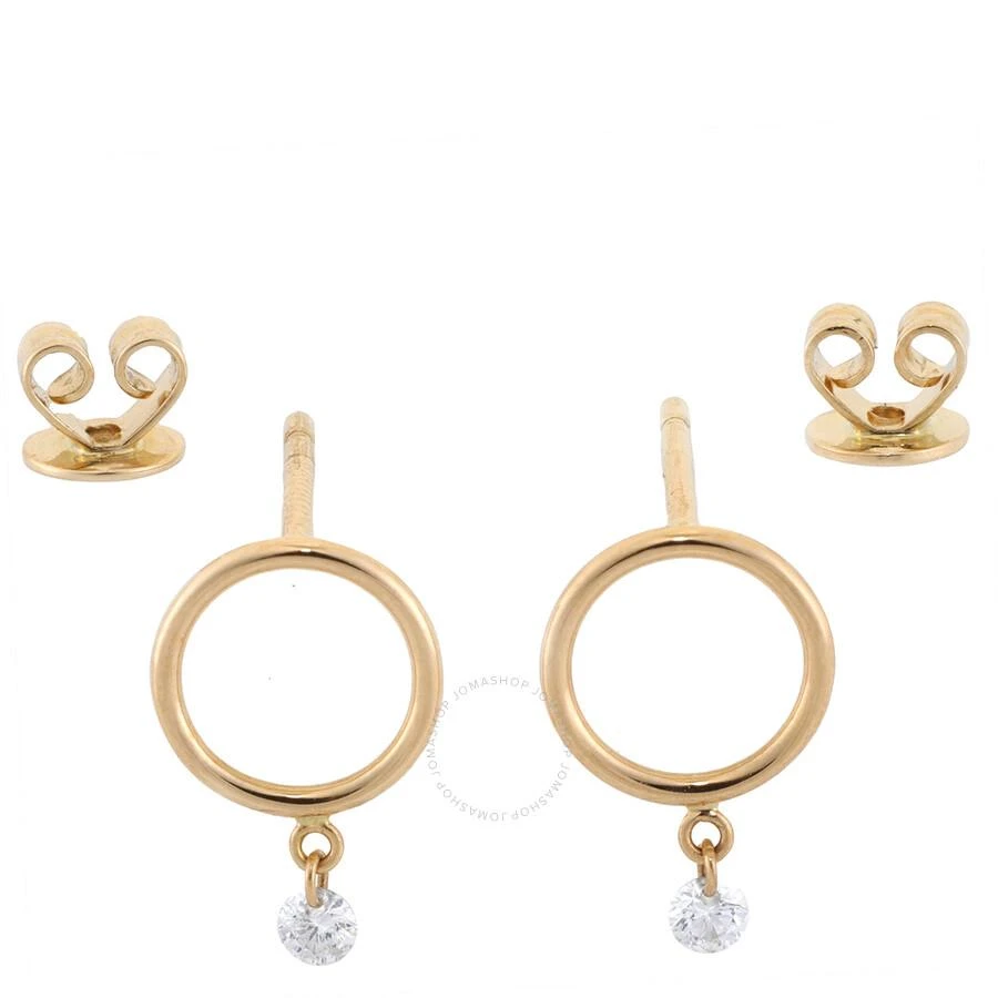 Persée Yellow Gold Boheme Diamond Earrings 1