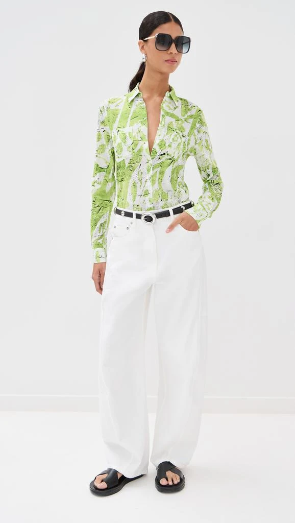 STELLA JEAN Printed Button Up 4