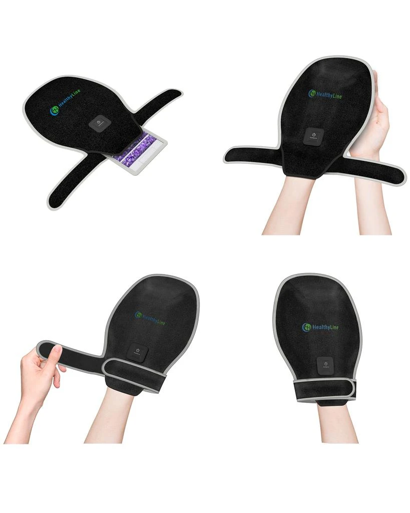 Healthyline Portable Heated Gemstone Hand Pad InfraMat Pro 4