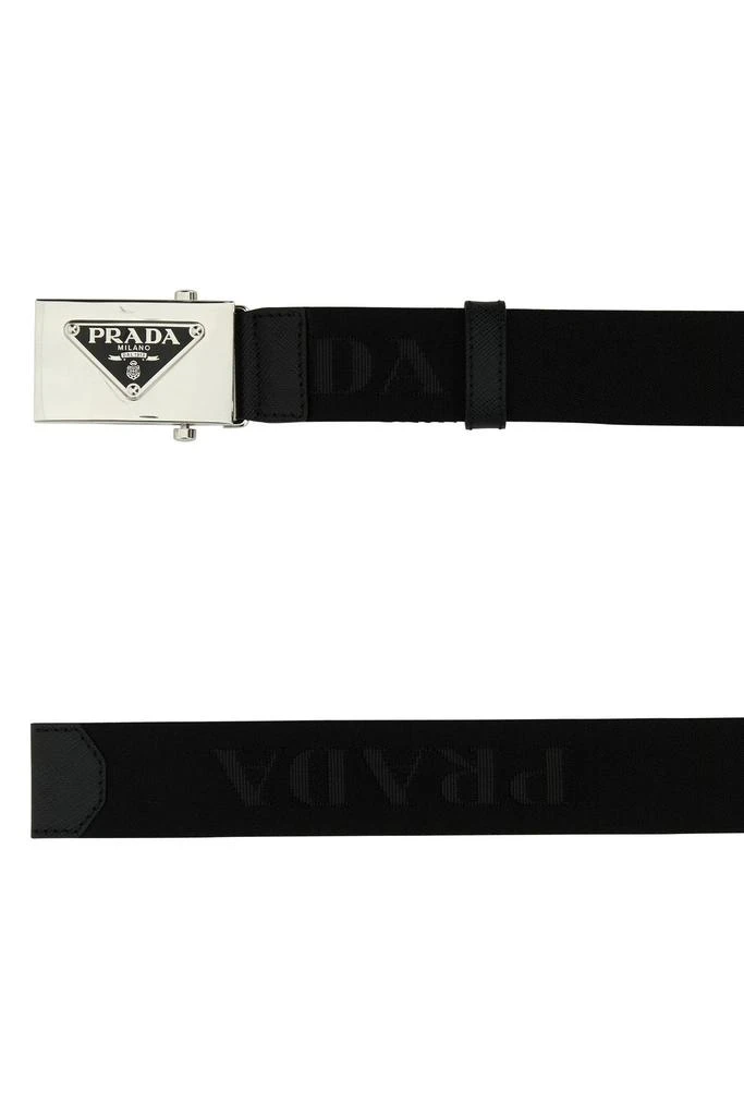 Prada Black fabric belt 1