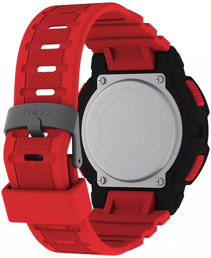 Timex Men's UFC Rumble Digital Red Polyurethane Strap 50mm Round Watch