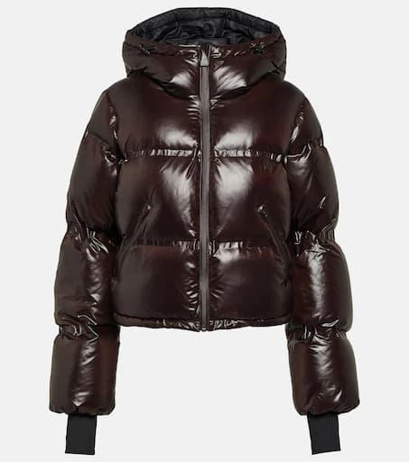 Aztech Mountain Minnie cropped down ski jacket 1