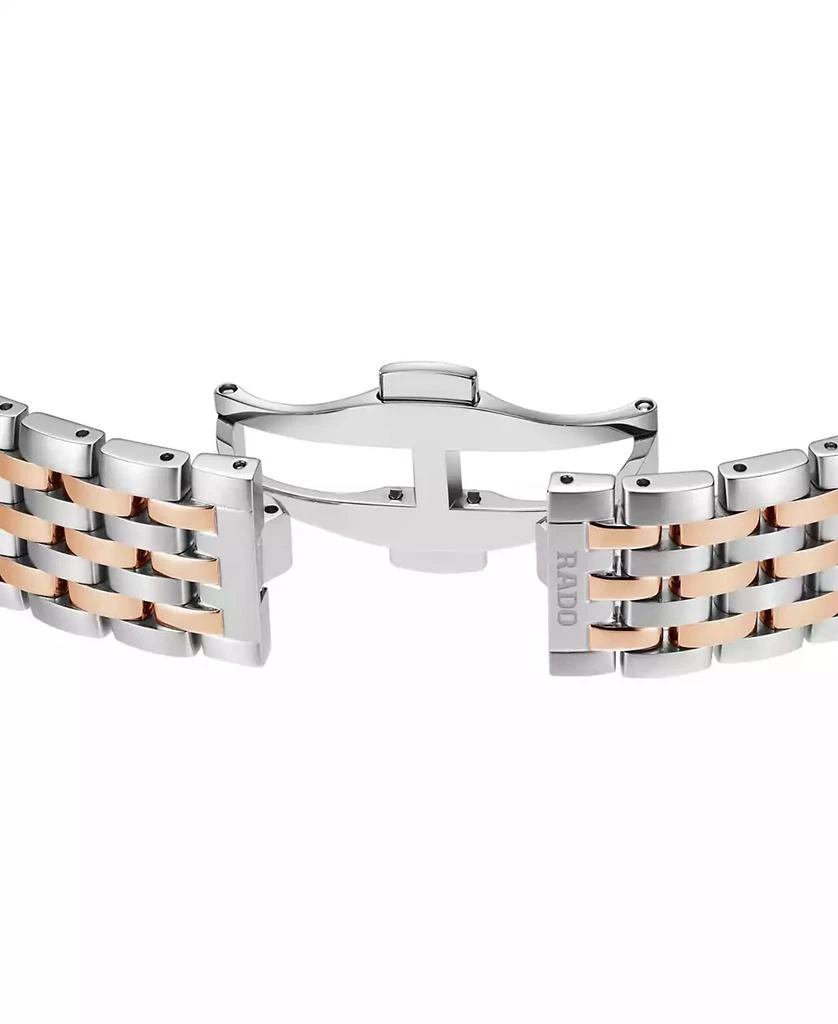Rado Unisex Swiss Automatic Florence Two-Tone Stainless Steel Bracelet Watch 39mm 5