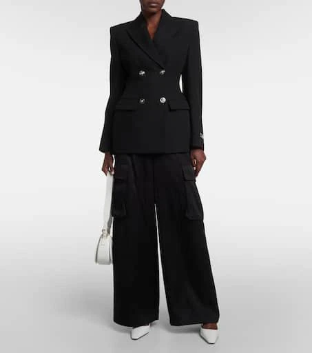 Versace Medusa Biggie leather slingback pumps 2