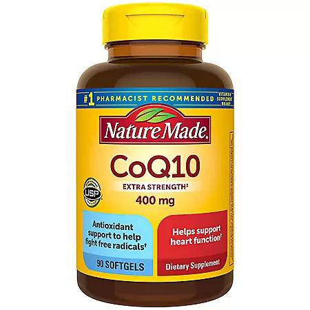 Nature Made Nature Made CoQ10 400mg Softgels, 90 ct.