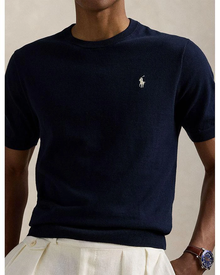Ralph Lauren Cotton Crewneck Short Sleeve Sweater 4