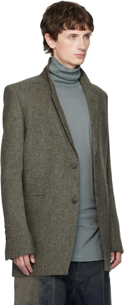 Rick Owens Khaki Concordians Concordian Blazer 2