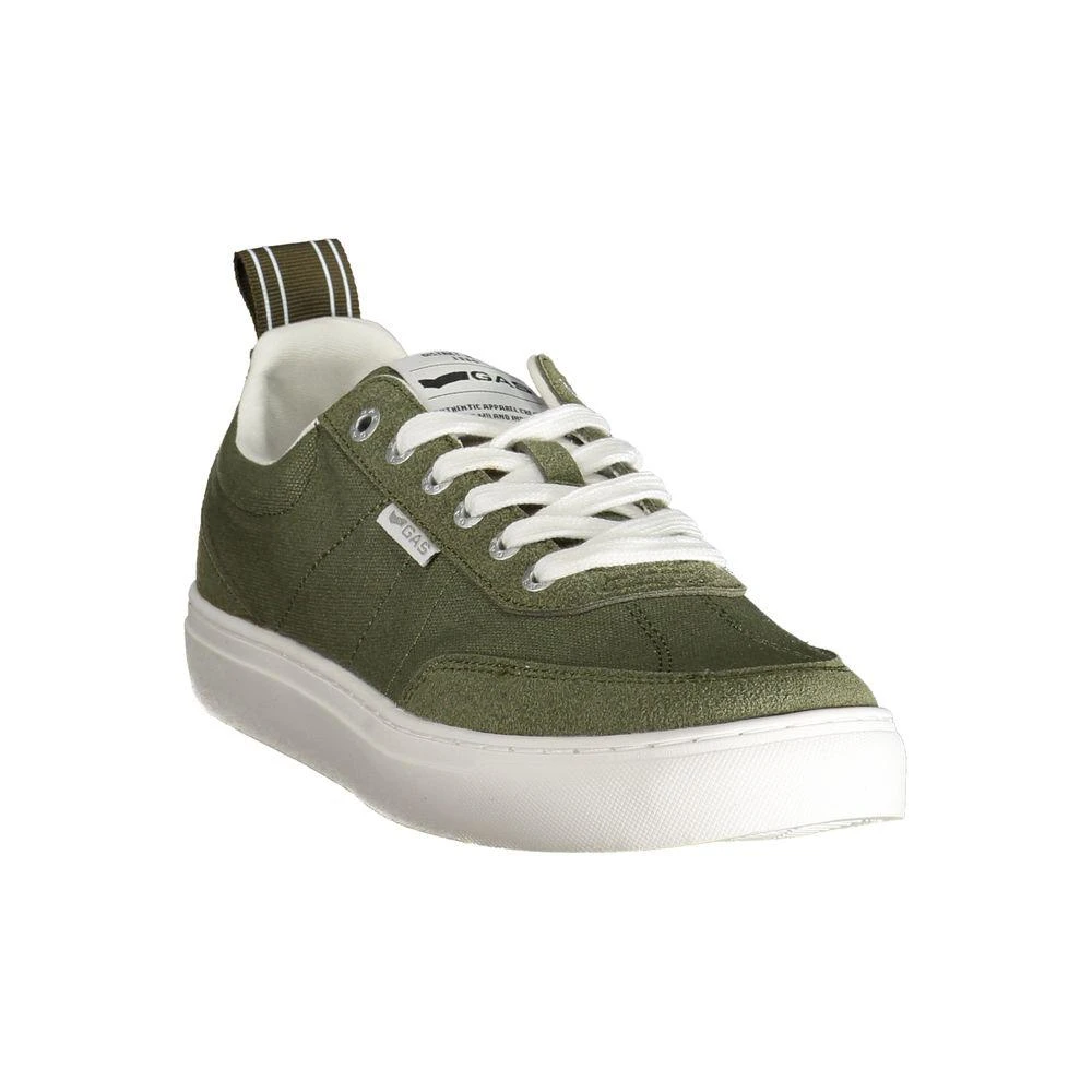 Gas Gas Green Polyester Mens Sneaker 2