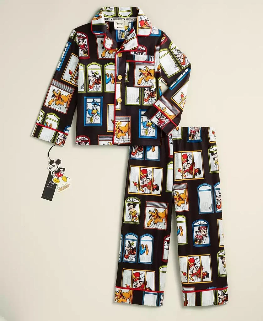 Disney | Macy's Toddlers 2-Pc Balloon Windows Notch-Collar Matching Family Pajamas Set, Exclusively at Macy's 5