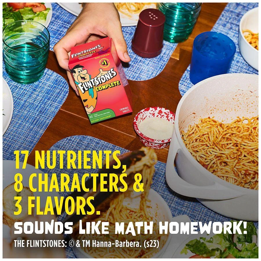 Flintstones Complete Multivitamin for Kids Grape, Cherry, Orange
Peach 5