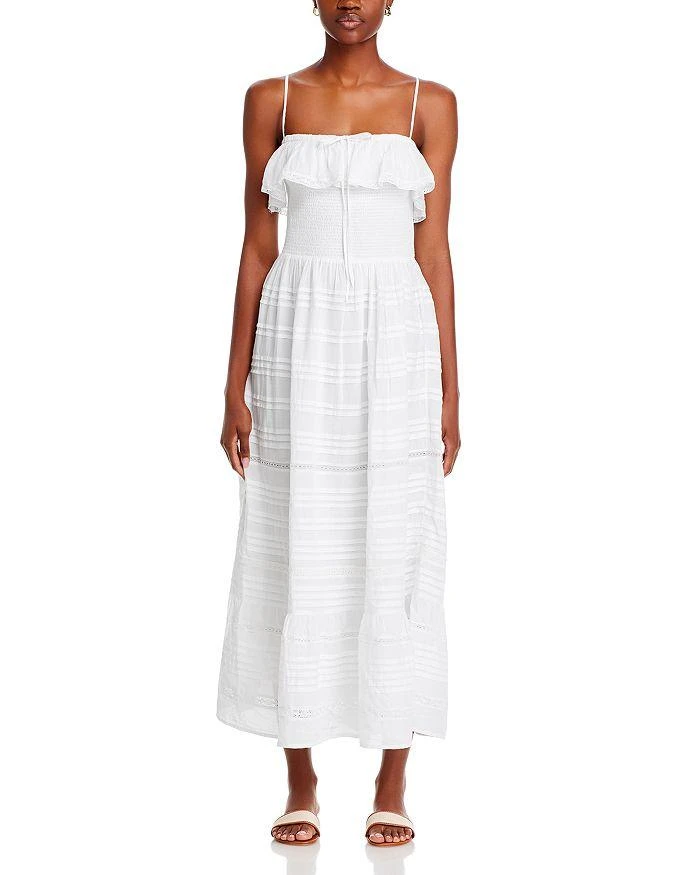 Vineyard Vines Pintuck Striped Maxi Dress 7