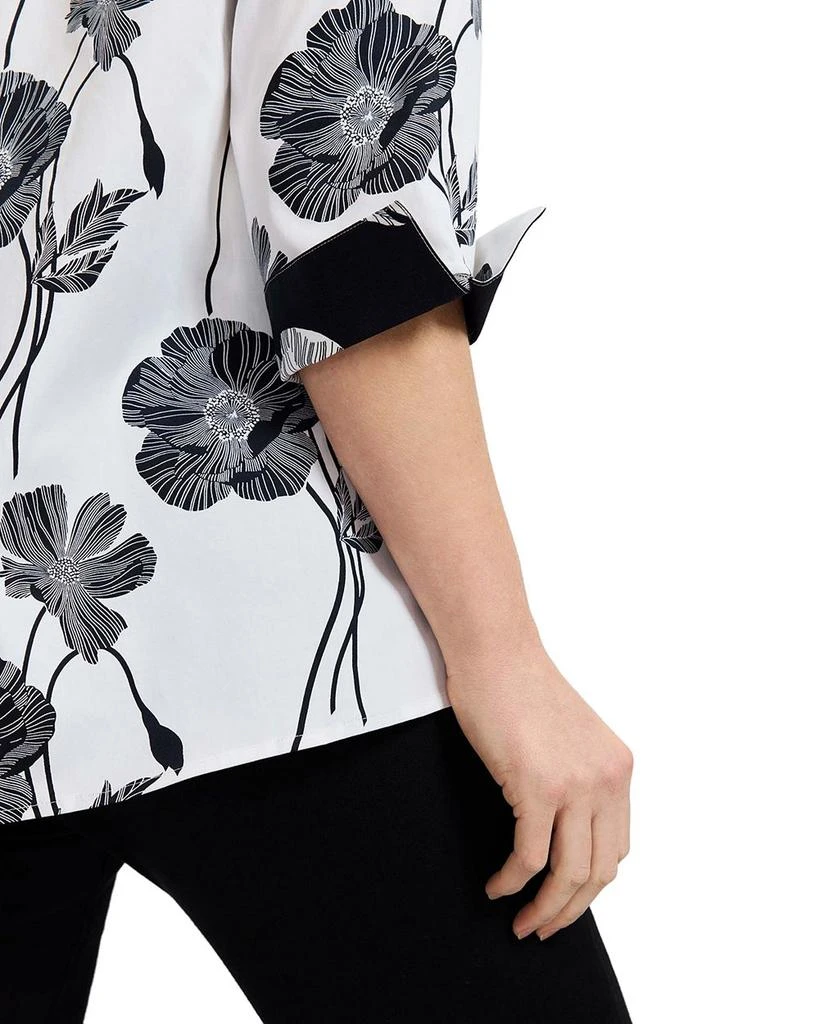 Foxcroft Plus Agnes Popover Top 4