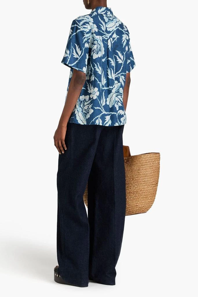 Mara Hoffman Otto floral-print hemp shirt 3