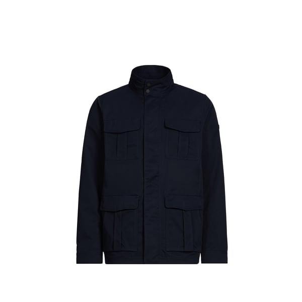 DIDRIKSONS Fitted jacket in blended cotton