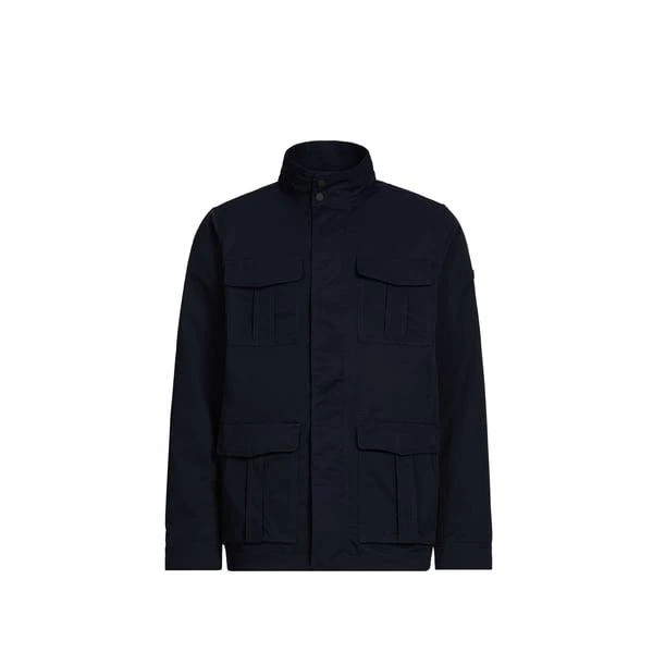 DIDRIKSONS Fitted jacket in blended cotton 1