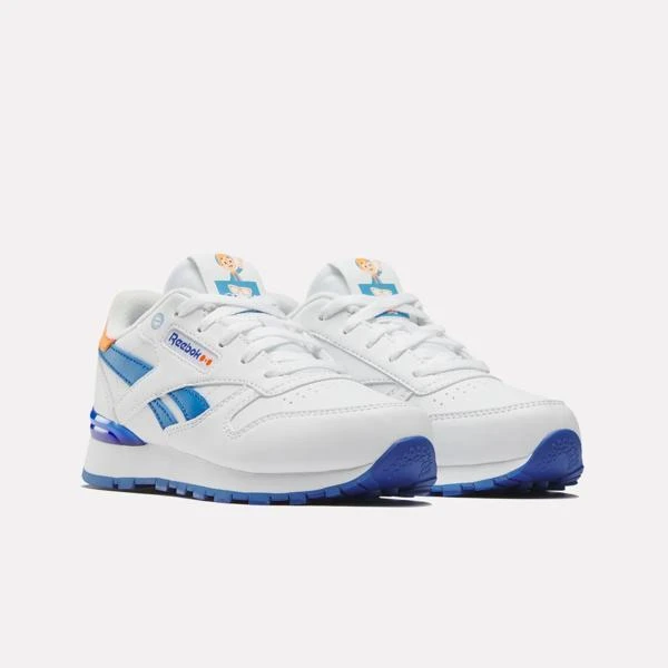 Reebok Reebok x Blippi Classic Leather Step 'N' Flash Shoes - Preschool 3