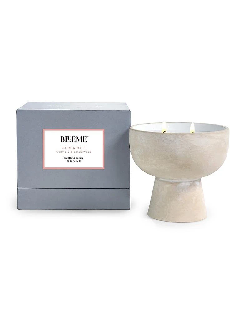 Blueme Romance Oakmoss 
Sandalwood Scented Candle