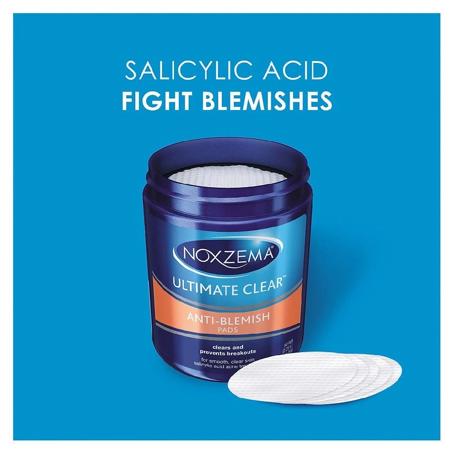 Noxzema Ultimate Clear Anti-Blemish Face Pads Eucalyptus 5