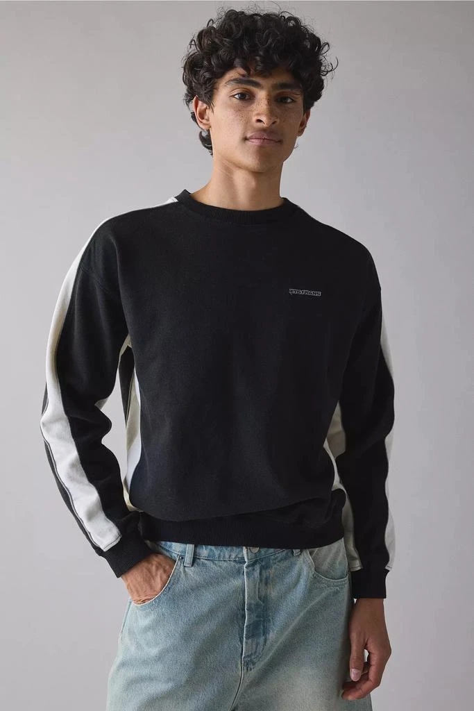 iets frans iets frans… Paneled Crew Neck Sweatshirt 1