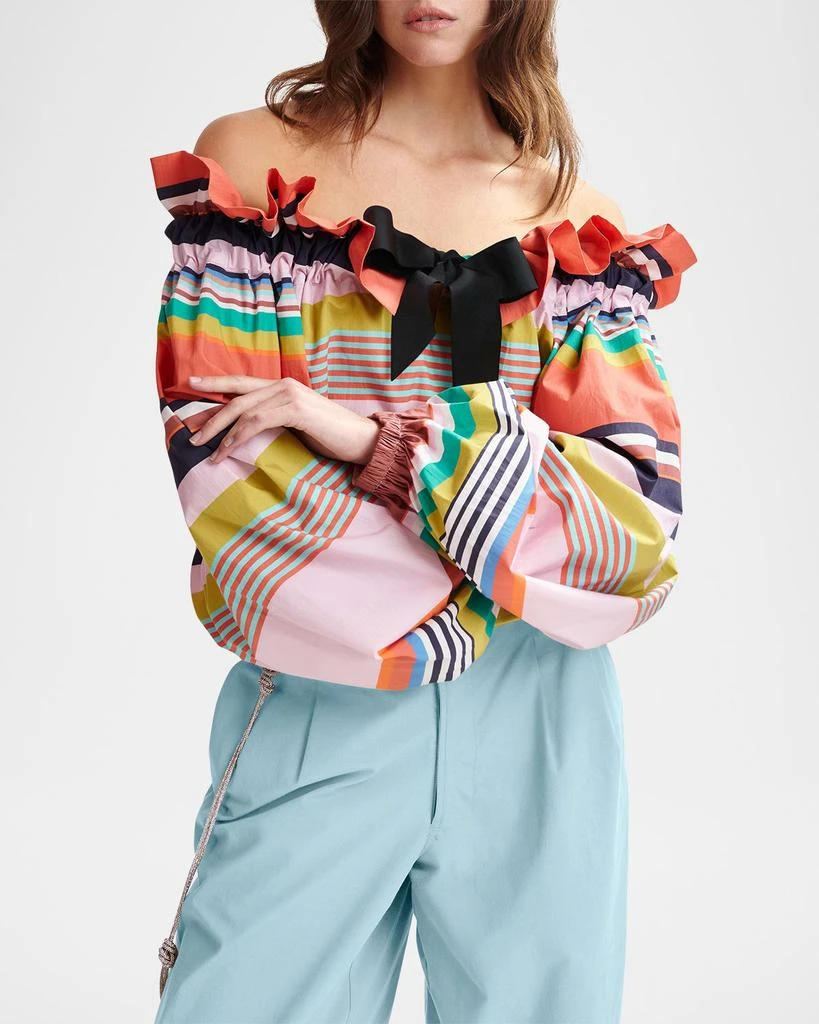 Essentiel Horegon Off-Shoulder Voluminous Top 4
